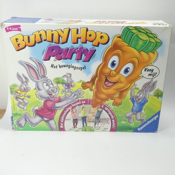 Bunny Hop Party Game Ravensburger Dutch Children 4-8 - Picture 1 of 14